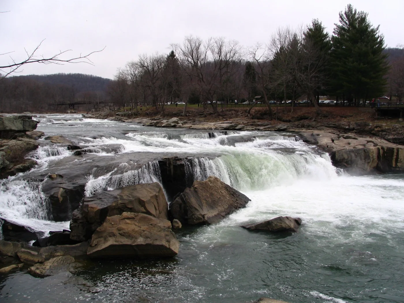 Ohiopyle Falls on the Youghiogheny River in Pennsylvania