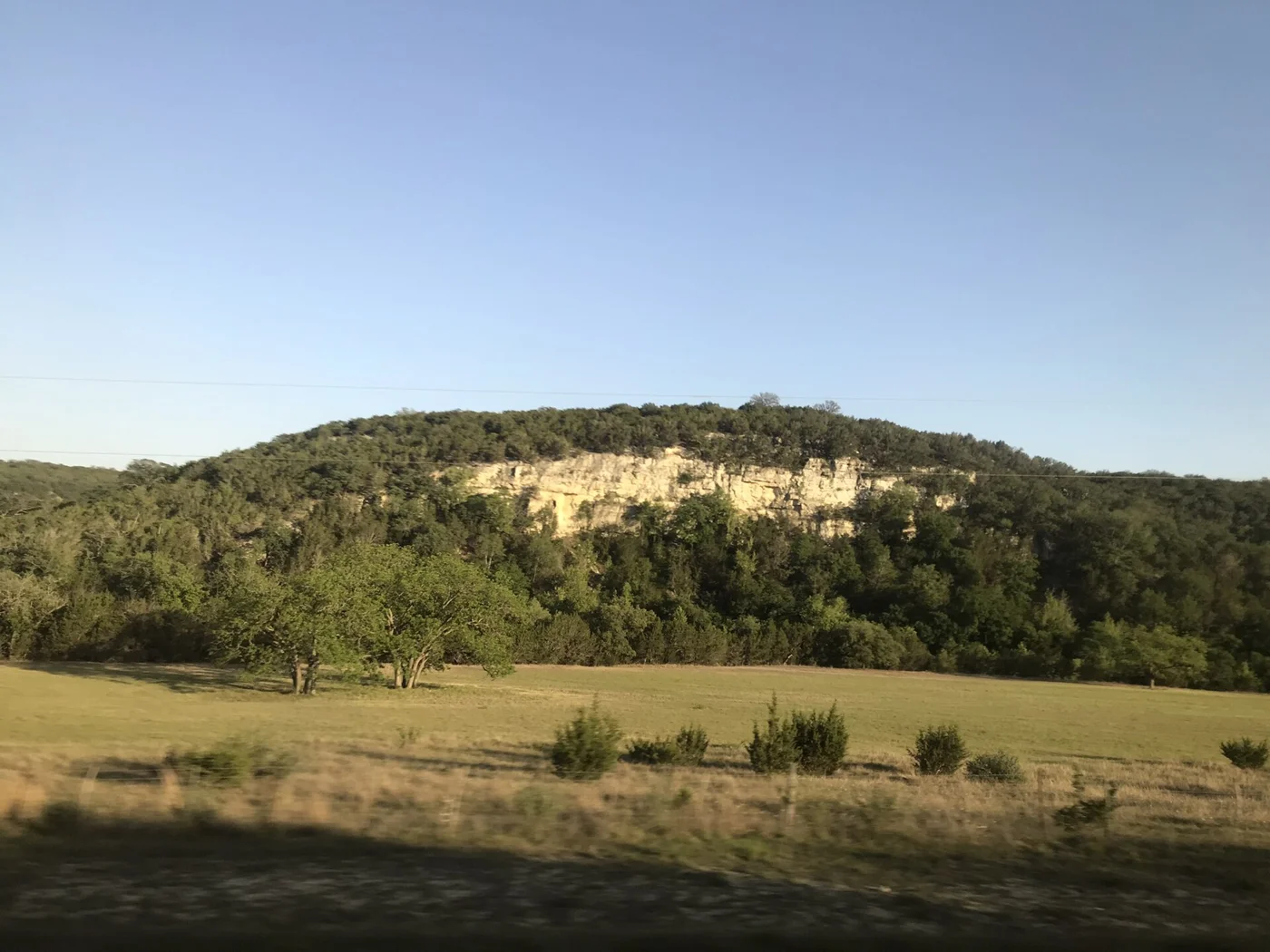 Texas Hill Country landscape near Medina