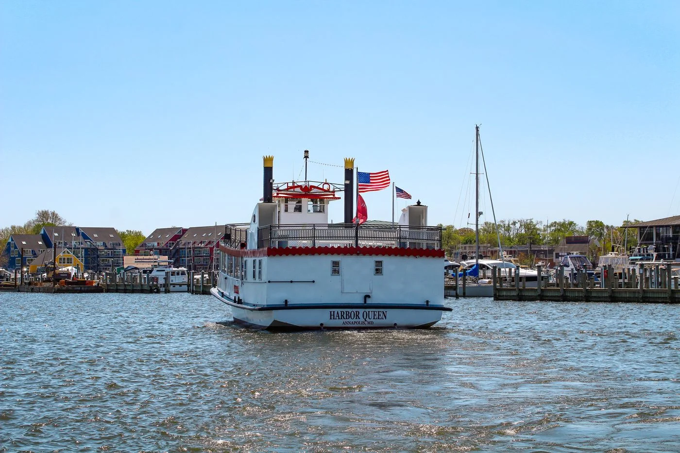 Boats and the waterfront in Annapolis Maryland